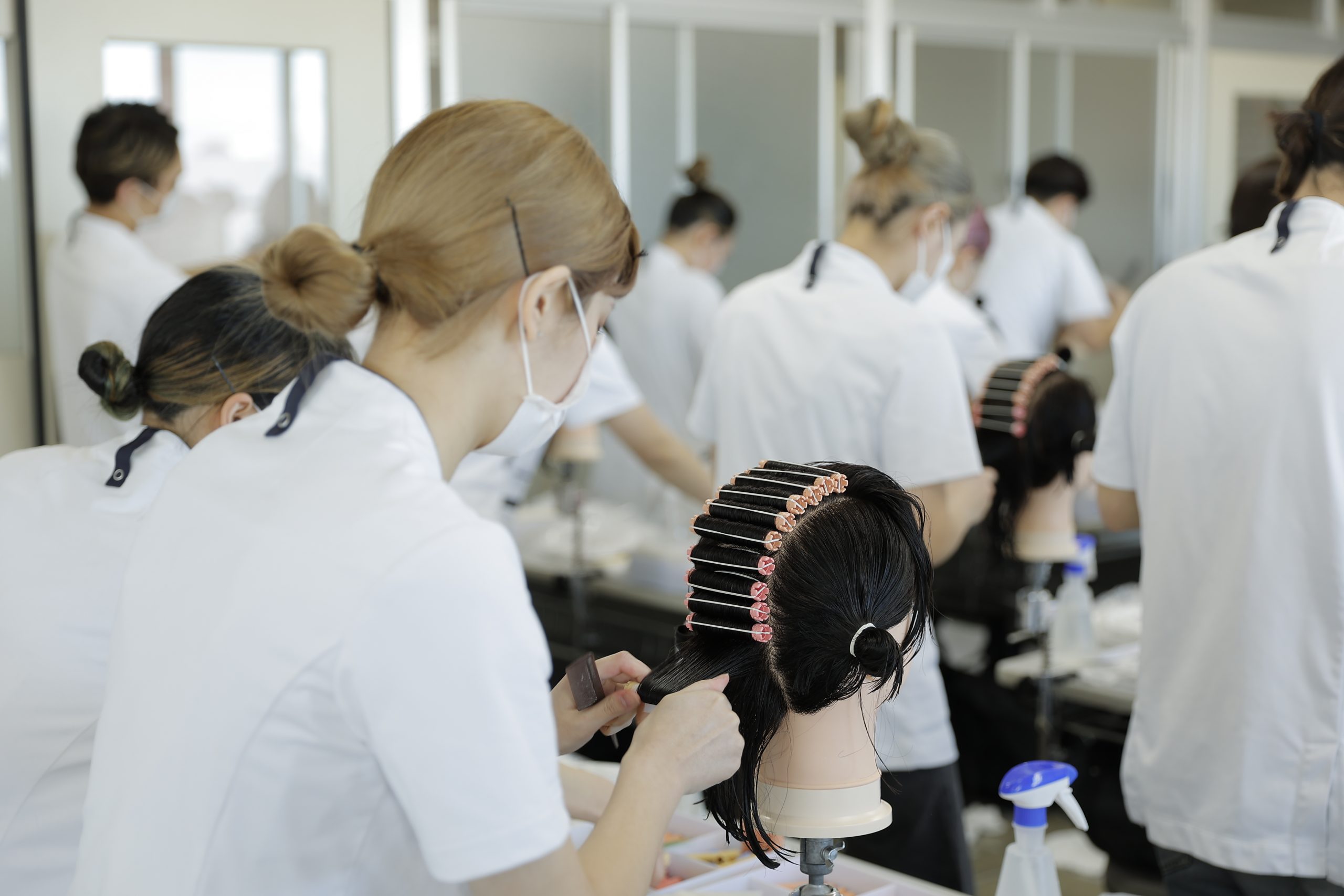 巻き方次第で仕上がりが変わる！色んなツールで巻き比べ体験！