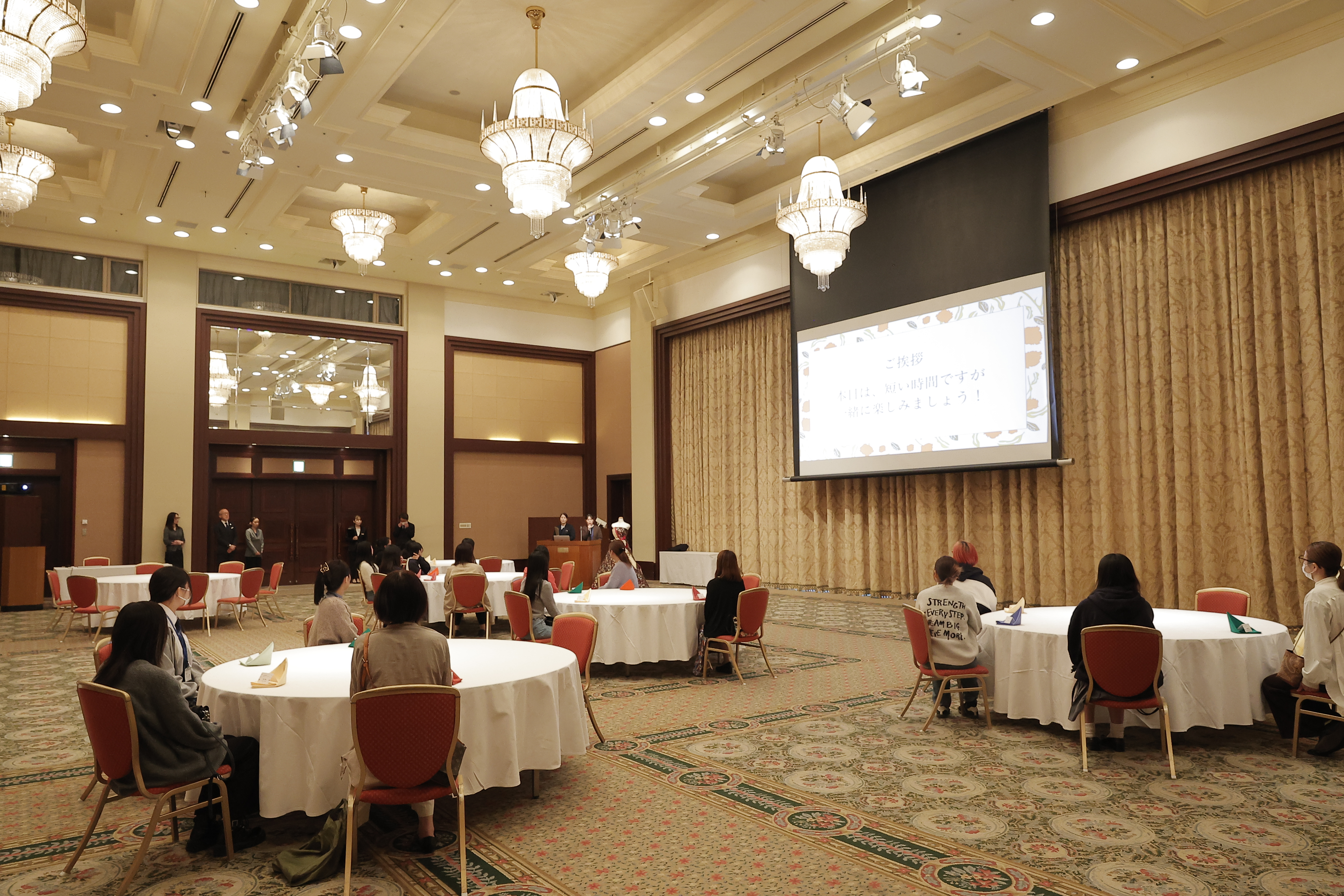 【ホテル・ブライダル学科】10/26スイーツ付きスペシャルOCを実施しました♡