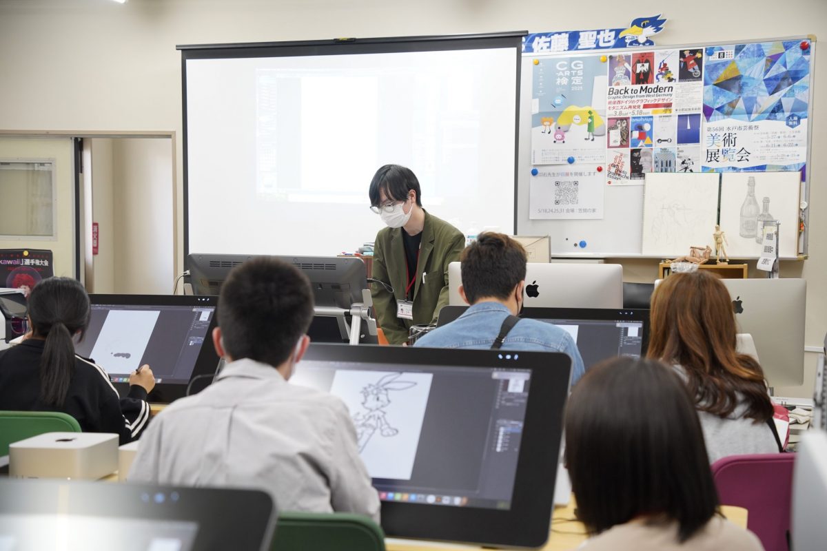 【ゲームディベロッパー・デザインクリエイターコース】Live2Dで絵を動かしてみよう!