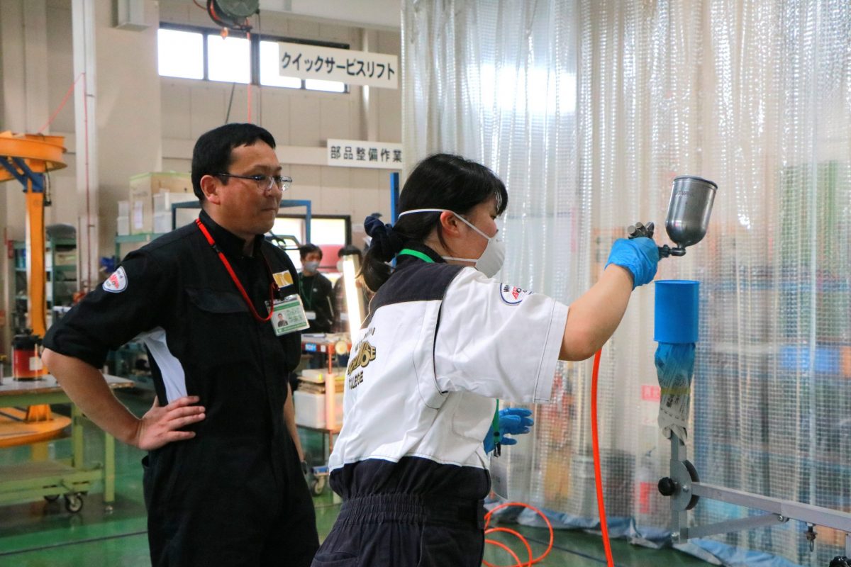 【3学科合同】職人技の塗装にチャレンジ！